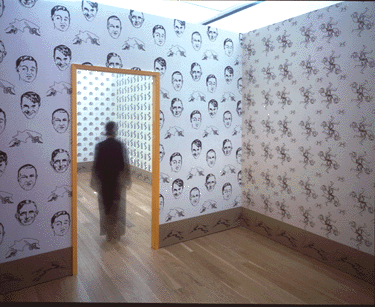 Photograph of Schadenfreude Installation