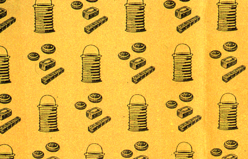 Lampshades & Soap Wallpaper